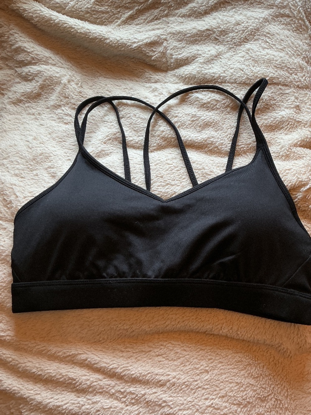 Old Navy Active Go Dry Strappy Removal Padding Padded Sports Bra Size M